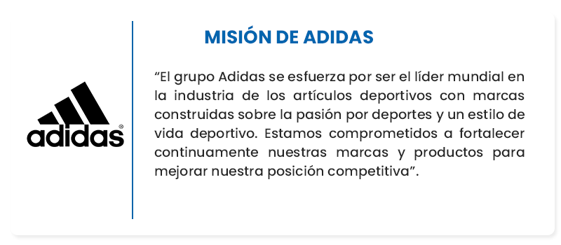 solidaridad título prometedor ≉ Misión y Visión de Adidas | Información General ✔️