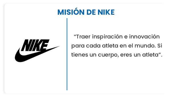 desayuno Agresivo Suministro 🔝 Misión y Visión de Nike ✔️ Información General! ◁≡