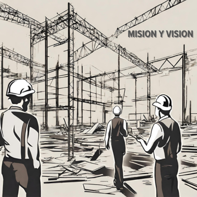 Mision y visión empresa de la construcción